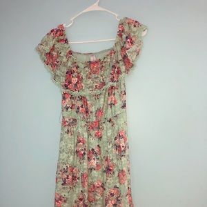 NOBO // Floral Mint Dress